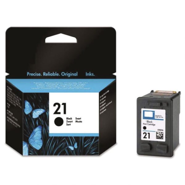 INK JET HP. NO.21 C9351AE ORIGINAL CRNI