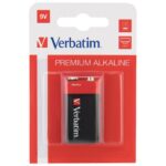 BATERIJA ALKALNA 9V VERBATIM 49924 BLISTER