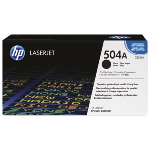 TONER HP.CE250A,CLJ CM3530/CP3525(504A)ORIGINAL CRNI