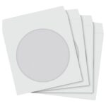 ETUI ZA 1 CD PAPIR S PROZOROM PK50 VERBATIM 49992 BIJELI - Image 2