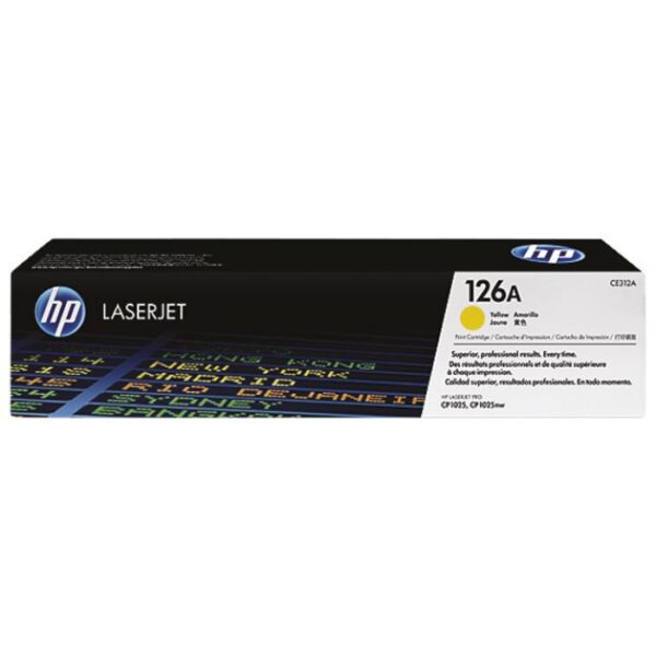 TONER HP.CE312A,CLJ CP1025 (126A)ORIGINAL ŽUTI