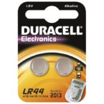 BATERIJA ALKALNA 1,5V PK2 DURACELL LR44 BLISTER