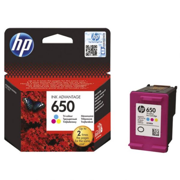 INK JET HP.NO.650 CZ102AE ORIGINAL KOLOR