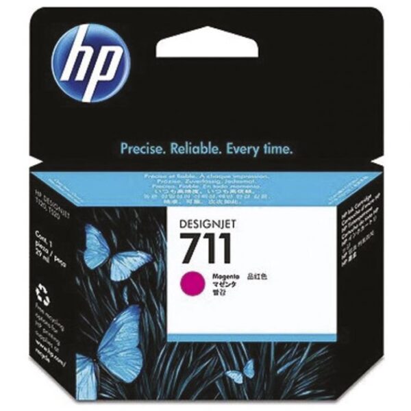 INK JET HP. NO.711 CZ131AE ORIGINAL CRVENI