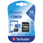 KARTICA MEMORIJSKA MICRO SDHC 16GB VERBATIM 44082 BLISTER