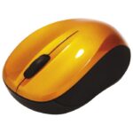 MIŠ USB 3TIPKE OPTIČKI BEŽIČNI VERBATIM 49045 NARANČASTI BLISTER