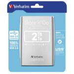 HARD DISK 2.5&QUOT;     2TB USB 3.0 VERBATIM 53189 SREBRNI BLISTER