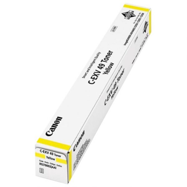 TONER CANON C-EXV 49 IRC3520I ORIGINAL ŽUTI