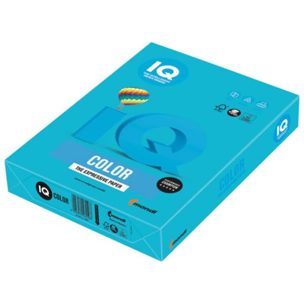 PAPIR ILK IQ INTENZIV A4  80G PK500 MONDI AB48 AZURNO PLAVI
