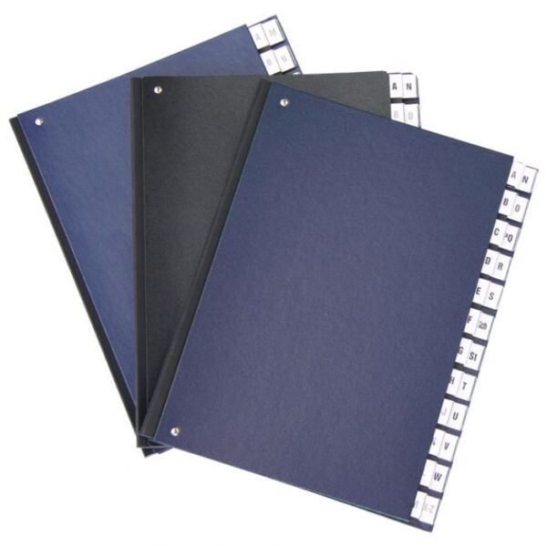 MAPA ZA ODLAGANJE SPISA A-Z DONAU 8694001-01 CRNA