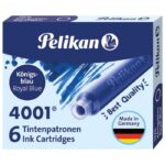 TINTA ZA NALIVPERO PATRONE PK6 4001 PELIKAN 301176 (100401545) PLAVA