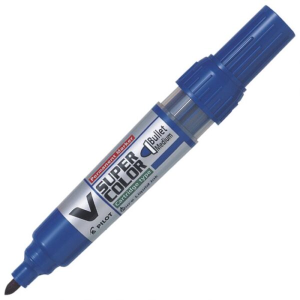 MARKER PERMANENTNI 0,9 MM OKRUGLI VRH V SUPER COLOR BEGREEN PILOT SCA-VSC-M-BG PLAVI * DO ISTEKA ZALIHA