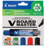MARKER ZA BIJELU PLOČU 2,3 MM V BOARD MASTER BEGREEN PILOT WBMA-VBM-M-S5-BG 5BOJA BLISTER