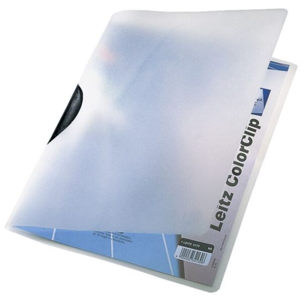 FASCIKL KLIP PP A4 COLOR LEITZ 41750195 CRNI