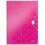 FASCIKL KLAPA S GUMICOM PP A4 WOW LEITZ 45990123 ROZI