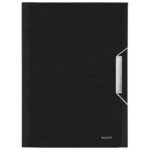 MAPA ZA KUĆNI BUDŽET  6 PREGRADA S GUMICOM PP STYLE LEITZ 39570094 CRNA