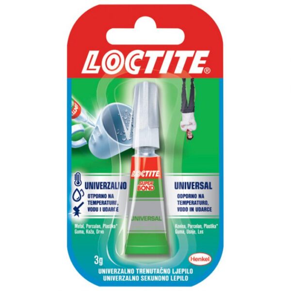 LJEPILO TRENUTAČNO  3G LOCTITE SUPER BOND LIQUID HENKEL 1409561 BLISTER