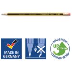 OLOVKA GRAFITNA HB S GUMICOM NORIS STAEDTLER 122-HB - Image 2