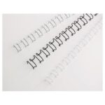 SPIRALA ŽIČANA FI- 6 MM PK100 GBC IB165023 CRNA