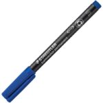 MARKER PERMANENTNI 0,4 MM RECIKLIRANI LUMOCOLOR STAEDTLER 313-3 PLAVI - Image 2