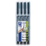 MARKER OHP PERMANENTNI PK4 LUMOCOLOR STAEDTLER 31-9WP4GS CRNI
