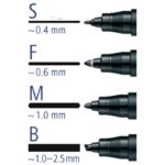 MARKER OHP PERMANENTNI PK4 LUMOCOLOR STAEDTLER 31-9WP4GS CRNI - Image 9
