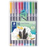 FLOMASTER FINELINER 0,3 MM TRIPLUS STAEDTLER 334 SB10 BLISTER