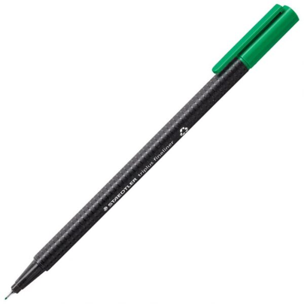 FLOMASTER FINELINER 0,3 MM TRIPLUS STAEDTLER 334-5 ZELENI