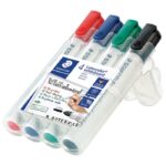 MARKER ZA BIJELU PLOČU 2 MM PK4 RECIKLIRANI LUMOCOLOR STAEDTLER 351 WP4 - Image 2