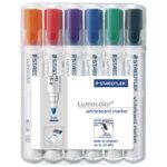 MARKER ZA BIJELU PLOČU 2 MM PK6 RECIKLIRANI LUMOCOLOR STAEDTLER 351 WP6 - Image 2