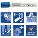 MARKER ZA BIJELU PLOČU 2 MM RECIKLIRANI LUMOCOLOR STAEDTLER 351-5 ZELENI - Image 3