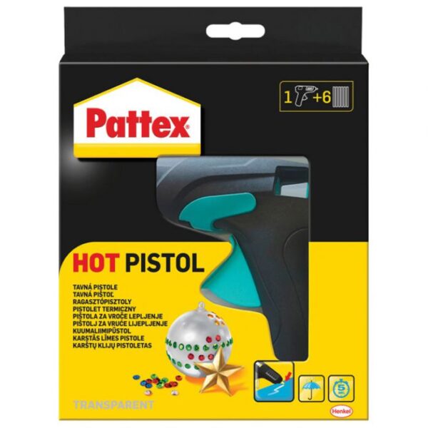 LJEPILO PIŠTOLJ NA PATRONE PLUS 6PATRONA PATTEX HENKEL 2112980 BLISTER