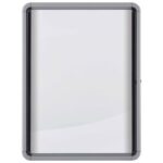 PLOČA OGLASNA MAGNETNA-STAKLENA KRILNA VRATA 100X75,2X3,7 CM NOBO 1902560 BIJELA - Image 4