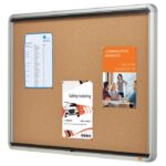 PLOČA OGLASNA PLUTO-STAKLENA KRILNA VRATA 100X75,2X7,7 CM NOBO 1902564 - Image 2