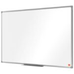 PLOČA MAGNETNA  90X60 CM ALUMINIJSKI OKVIR ESSENCE STEEL NOBO 1905210 BIJELA