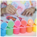 BOJA TEMPERA GVAŠ 25ML U ČAŠI 6BOJA PRIMO 254TF6E FLUORESCENTNA - Image 2