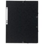 FASCIKL KLAPA S GUMICOM CHARTREUSE A4 EXACOMPTA 55501E CRNI