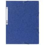 FASCIKL KLAPA S GUMICOM CHARTREUSE A4 EXACOMPTA 55502E PLAVI