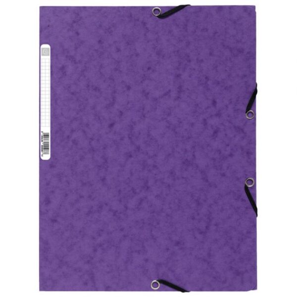 FASCIKL KLAPA S GUMICOM CHARTREUSE A4 EXACOMPTA 55508E LJUBIČASTI