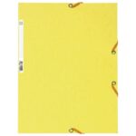 FASCIKL KLAPA S GUMICOM CHARTREUSE A4 EXACOMPTA 55529E LIMUN ŽUTI