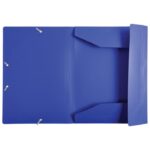 FASCIKL KLAPA S GUMICOM PP A4 EXACOMPTA 55902E PLAVI - Image 2