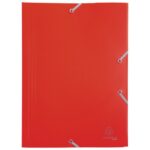 FASCIKL KLAPA S GUMICOM PP A4 EXACOMPTA 55905E CRVENI