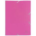 FASCIKL KLAPA S GUMICOM PP A4 EXACOMPTA 55920E CIKLAMA