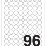 ETIKETE ILK FI-20 MM PK100L FORNAX F-02