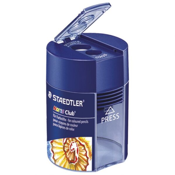 ŠILJILO METALNO S PVC KUTIJOM 2RUPE NORIS CLUB STAEDTLER 512 002