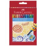 BOJE VOŠTANE 12BOJA KARTONSKA KUTIJA OKRETNE FABER-CASTELL 120003 BLISTER * DO ISTEKA ZALIHA