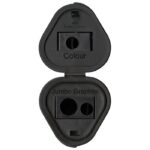 ŠILJILO PVC S PVC KUTIJOM 3RUPE GRIP 2001 TRIO FABER-CASTELL 183800 SREBRNO - Image 4