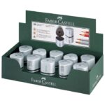 ŠILJILO PVC S PVC KUTIJOM 3RUPE GRIP 2001 TRIO FABER-CASTELL 183800 SREBRNO - Image 5