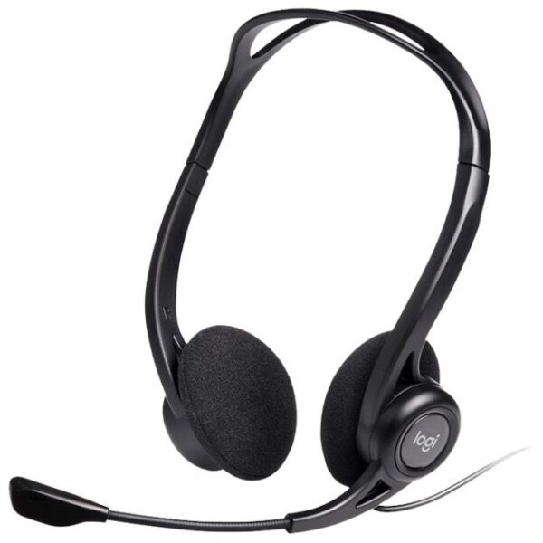 SLUŠALICE PLUS MIKROFON USB PC960 LOGITECH CRNE