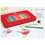 BOJE DRVENE  60BOJA METALNA KUTIJA FABER-CASTELL 115894 - Image 3